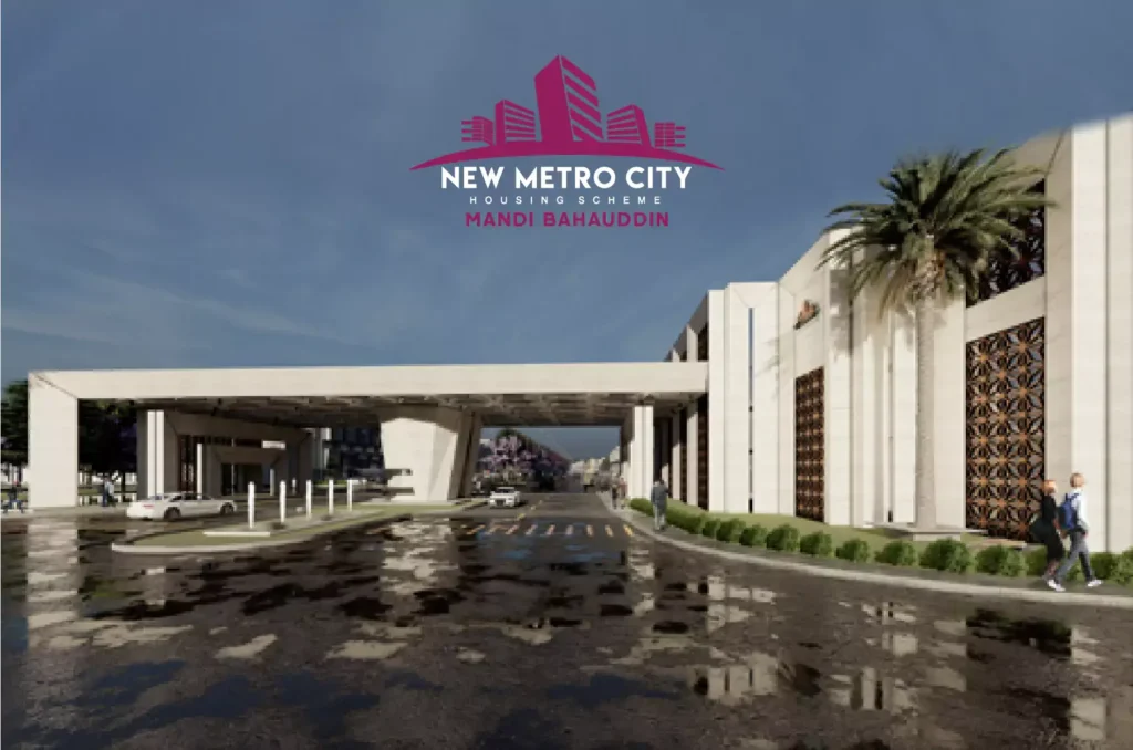 New-Metro-City-Mandi-Bahauddin-Entrance-Image